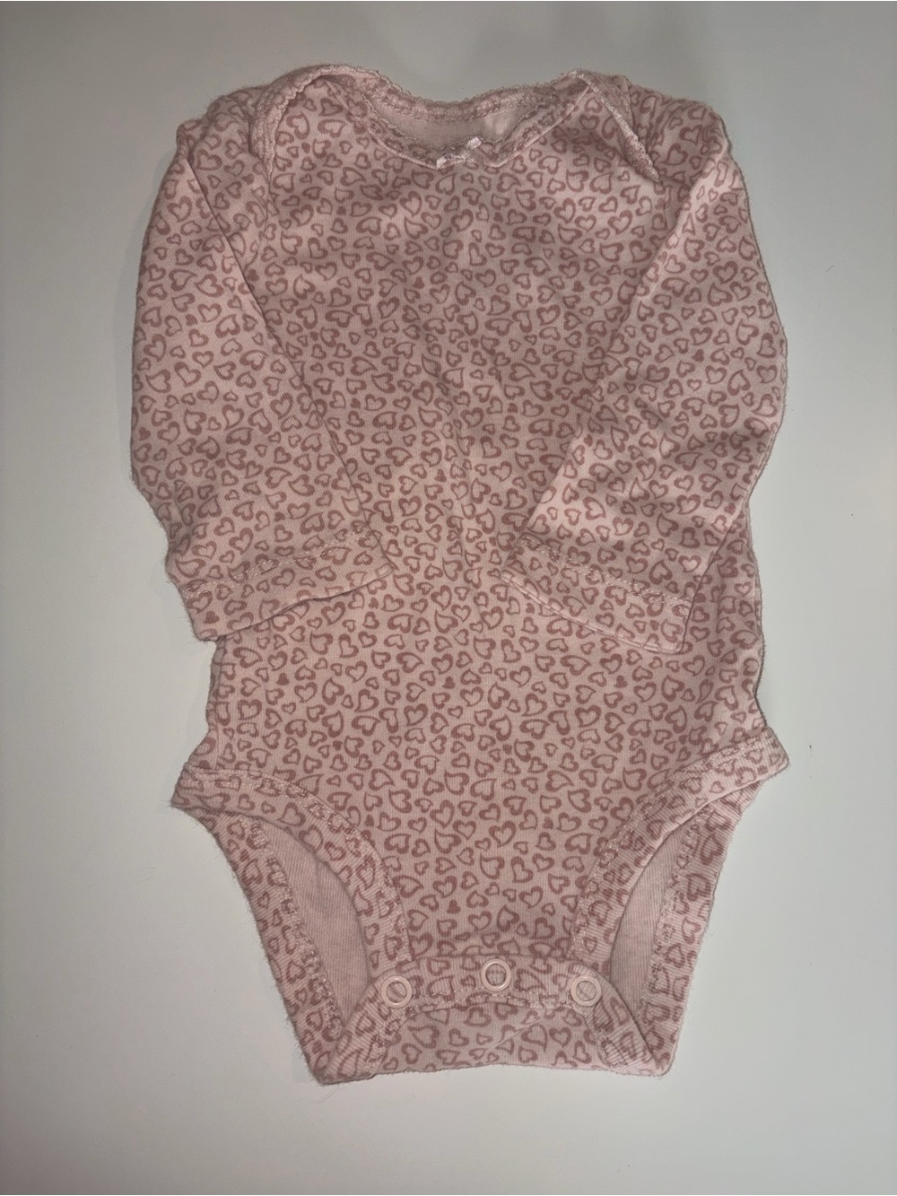 Girl’s 3 month Carter’s long sleeve bodysuits